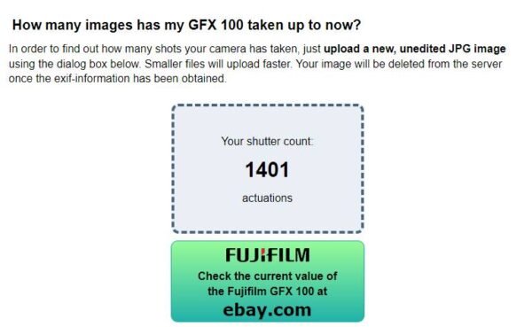 FUJIFILM GFX 100 Camera - Image 11