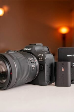 Canon R6 Mark II with kit lens