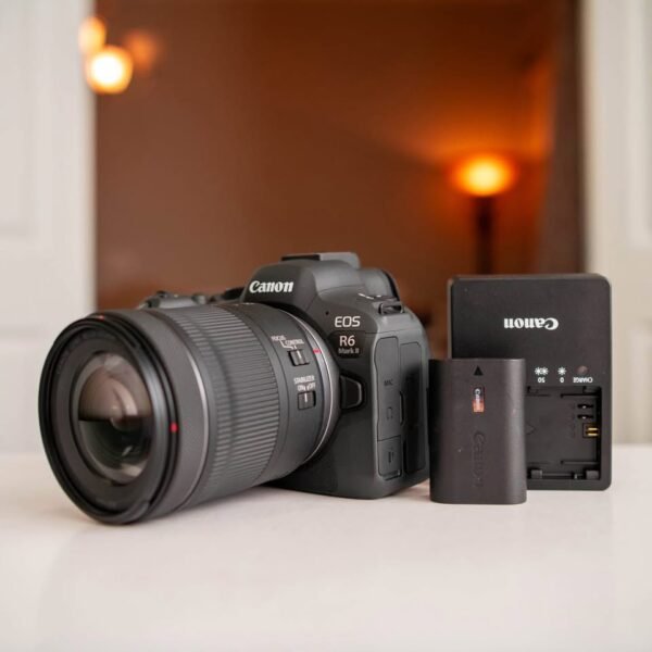 Canon R6 Mark II with kit lens