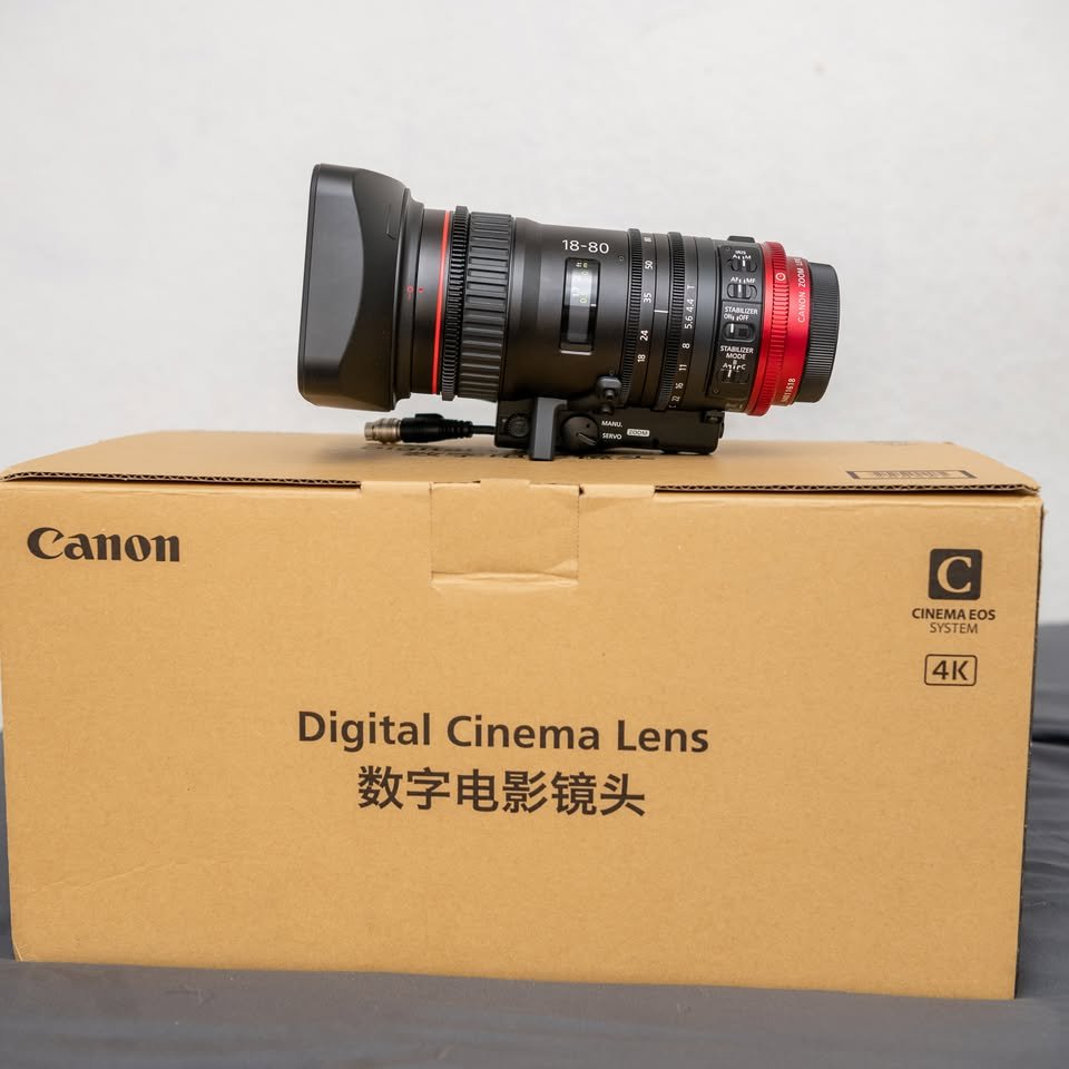 Canon CN-E 18-80mm T4.4 with zooming grip - Image 3