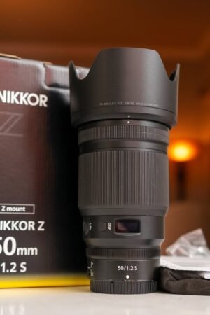 Nikon Z 50mm f1.2 S lens