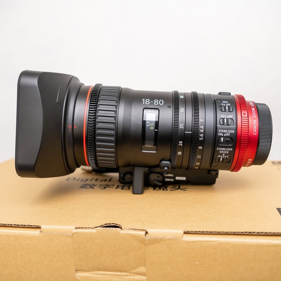 Canon CN-E 18-80mm T4.4 with zooming grip - Image 4