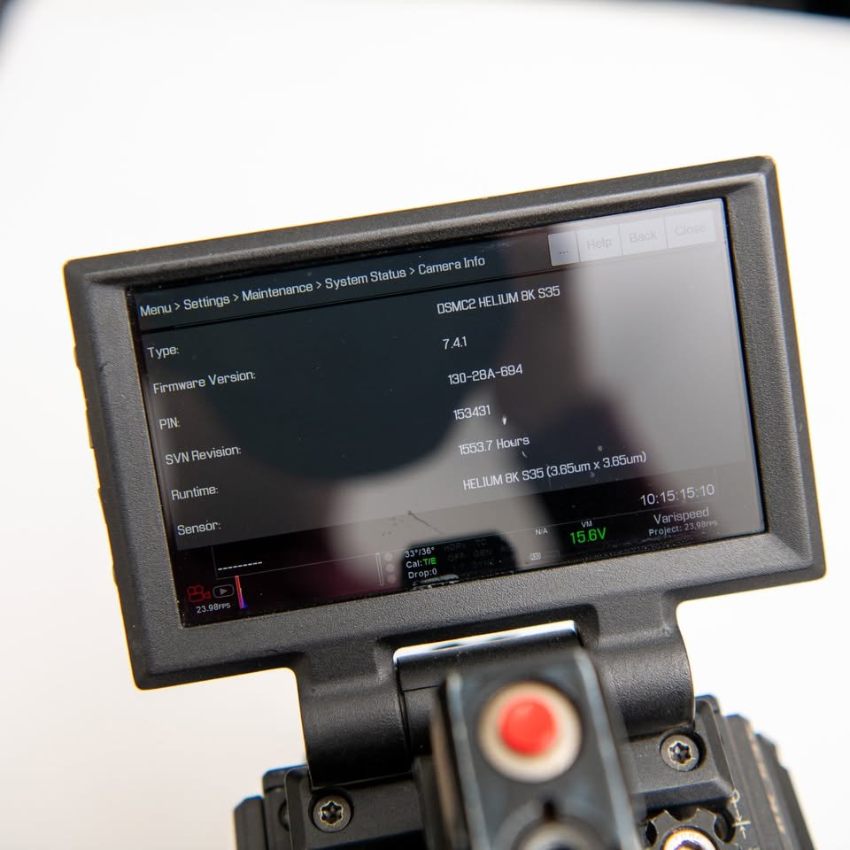Red Helium 8K 60fps S35 Camera - Image 9